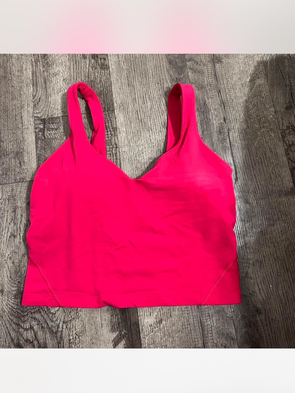 lululemon athletica Bright Hot Pink Bralette Tank